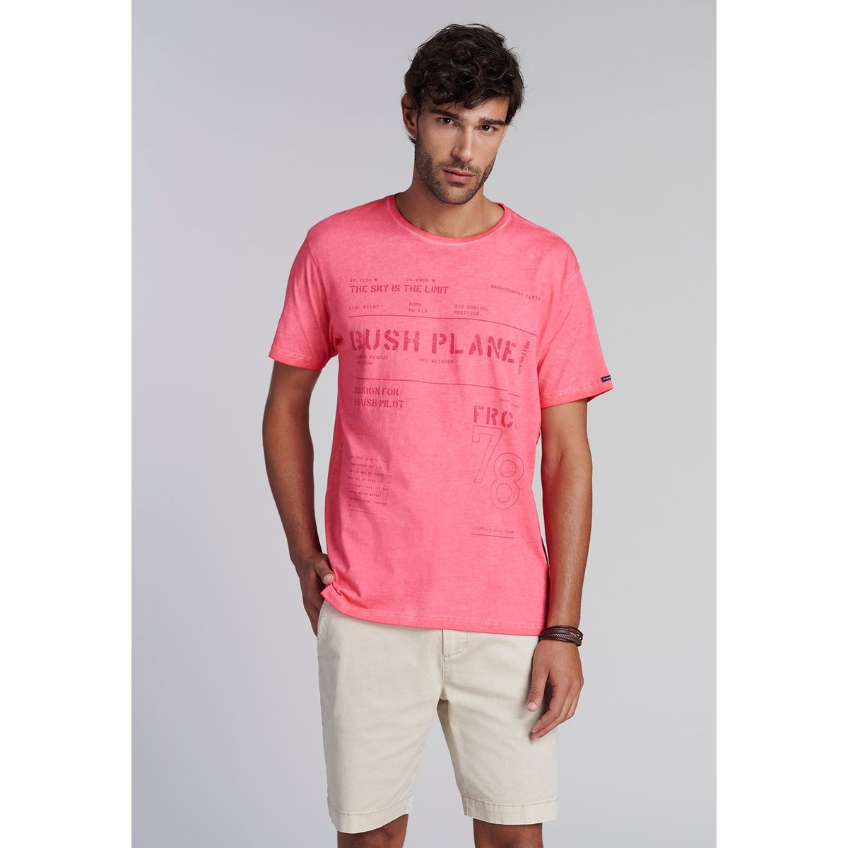 FEROUCH - Polera Seattle Rojo Ferouch