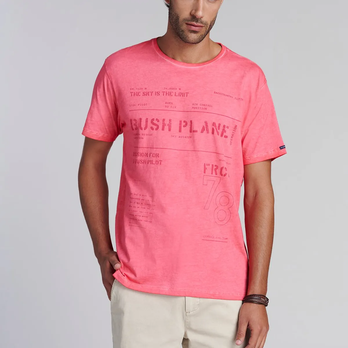 FEROUCH - Polera Seattle Rojo Ferouch