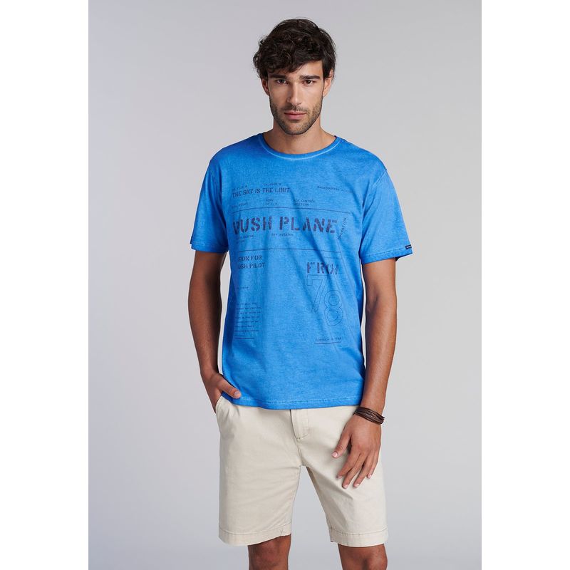 FEROUCH - Polera Seattle Celeste Ferouch