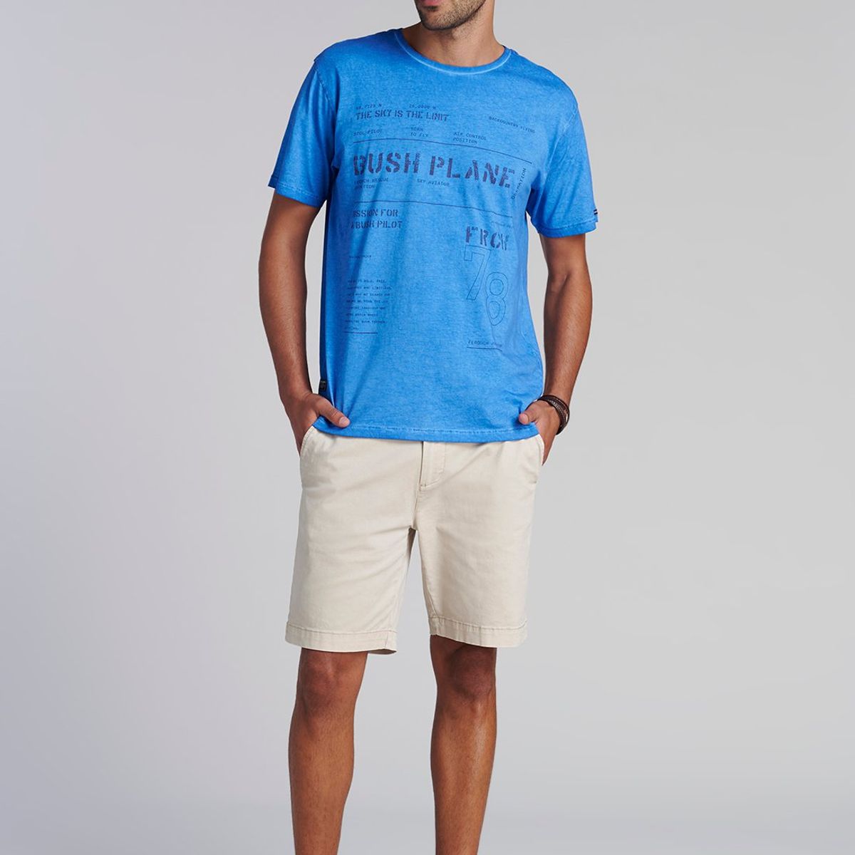 FEROUCH - Polera Seattle Celeste Ferouch