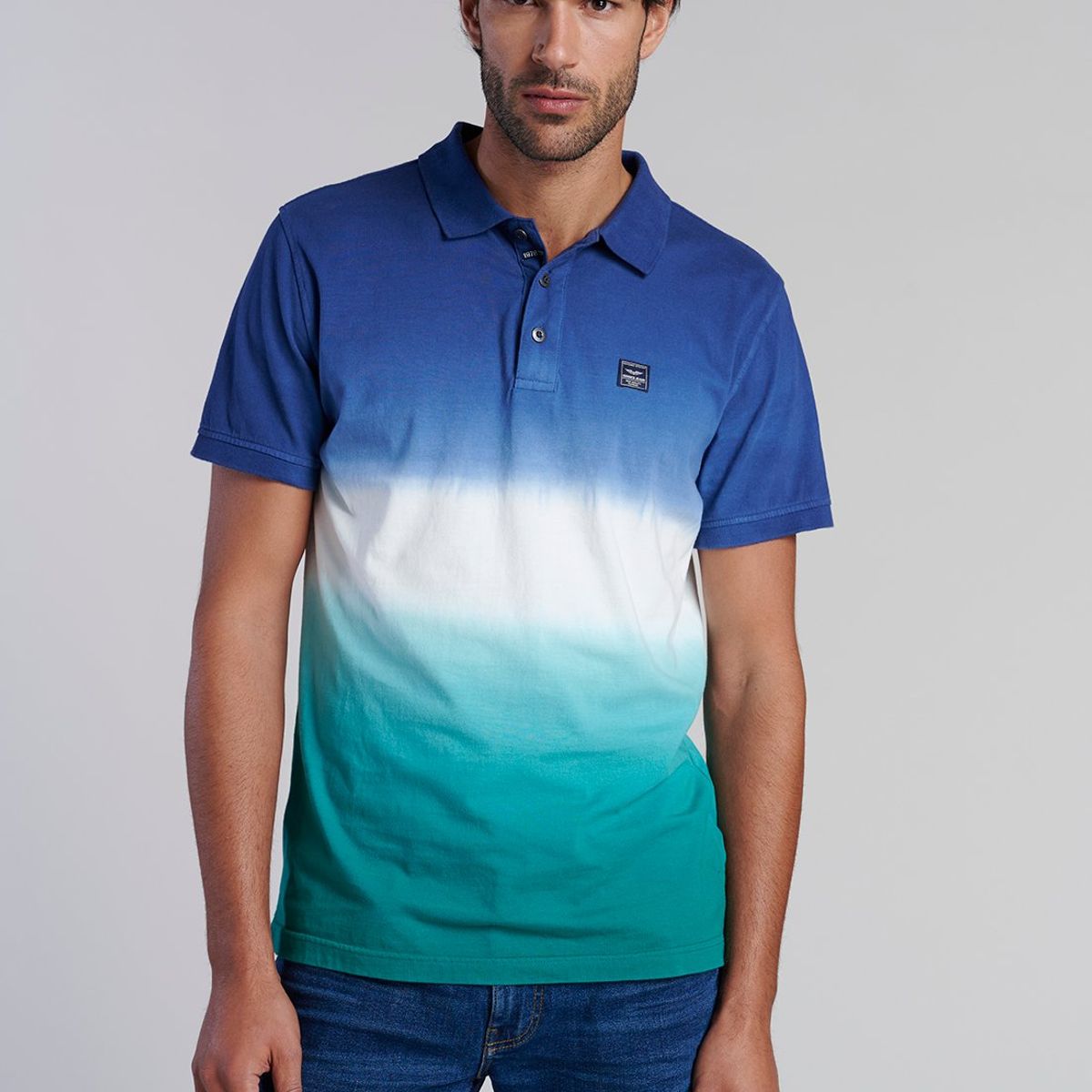 FEROUCH - Polera Polo Clear Water Azul Ferouch