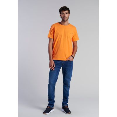 Imagen 2 del producto Polera Bolsillo Boston Naranjo