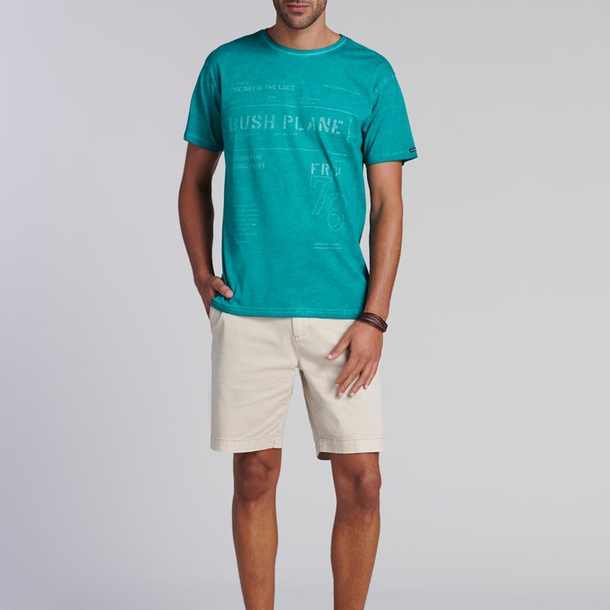 FEROUCH - Polera Seattle Verde Ferouch