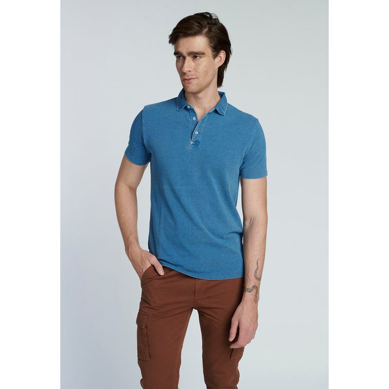 NEW MAN - Polo Huesca Celeste New Man