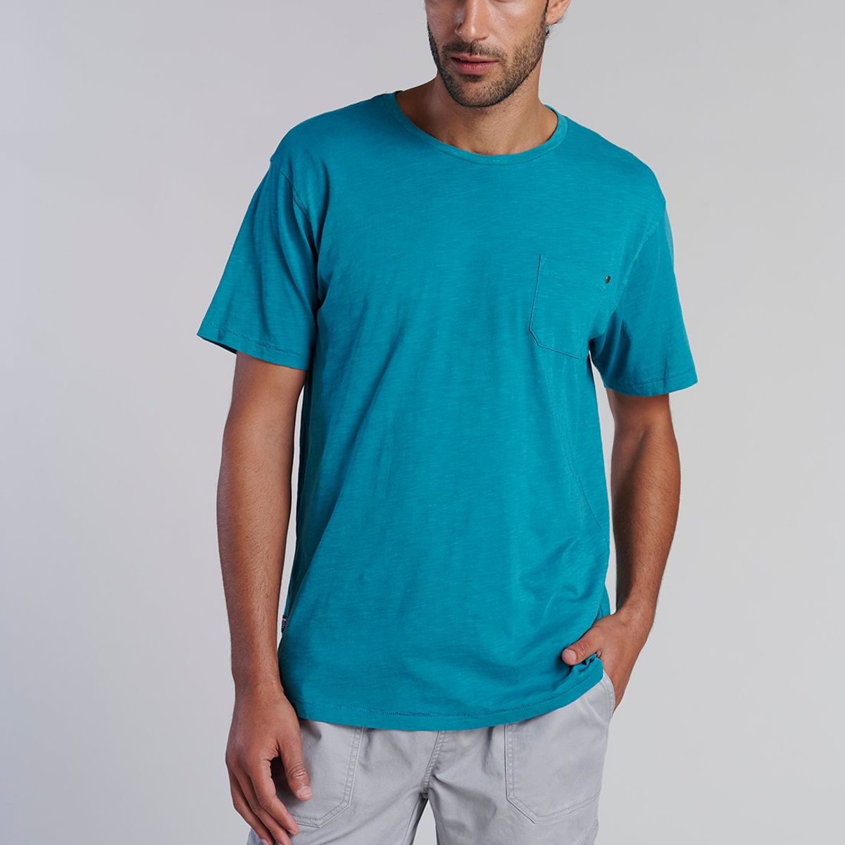 FEROUCH - Polera Bolsillo Boston Verde Ferouch