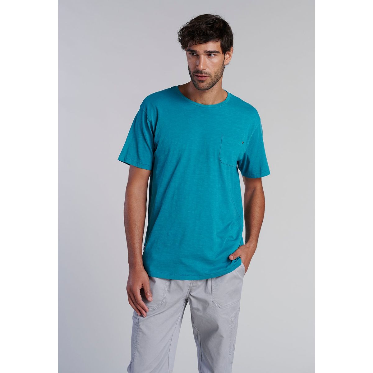 FEROUCH - Polera Bolsillo Boston Verde Ferouch