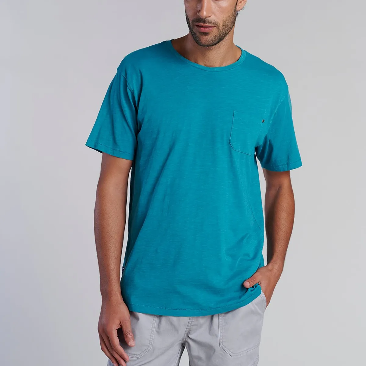 FEROUCH - Polera Bolsillo Boston Verde Ferouch
