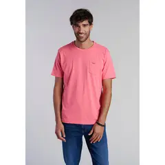 FEROUCH - Polera Bolsillo Houston Rojo