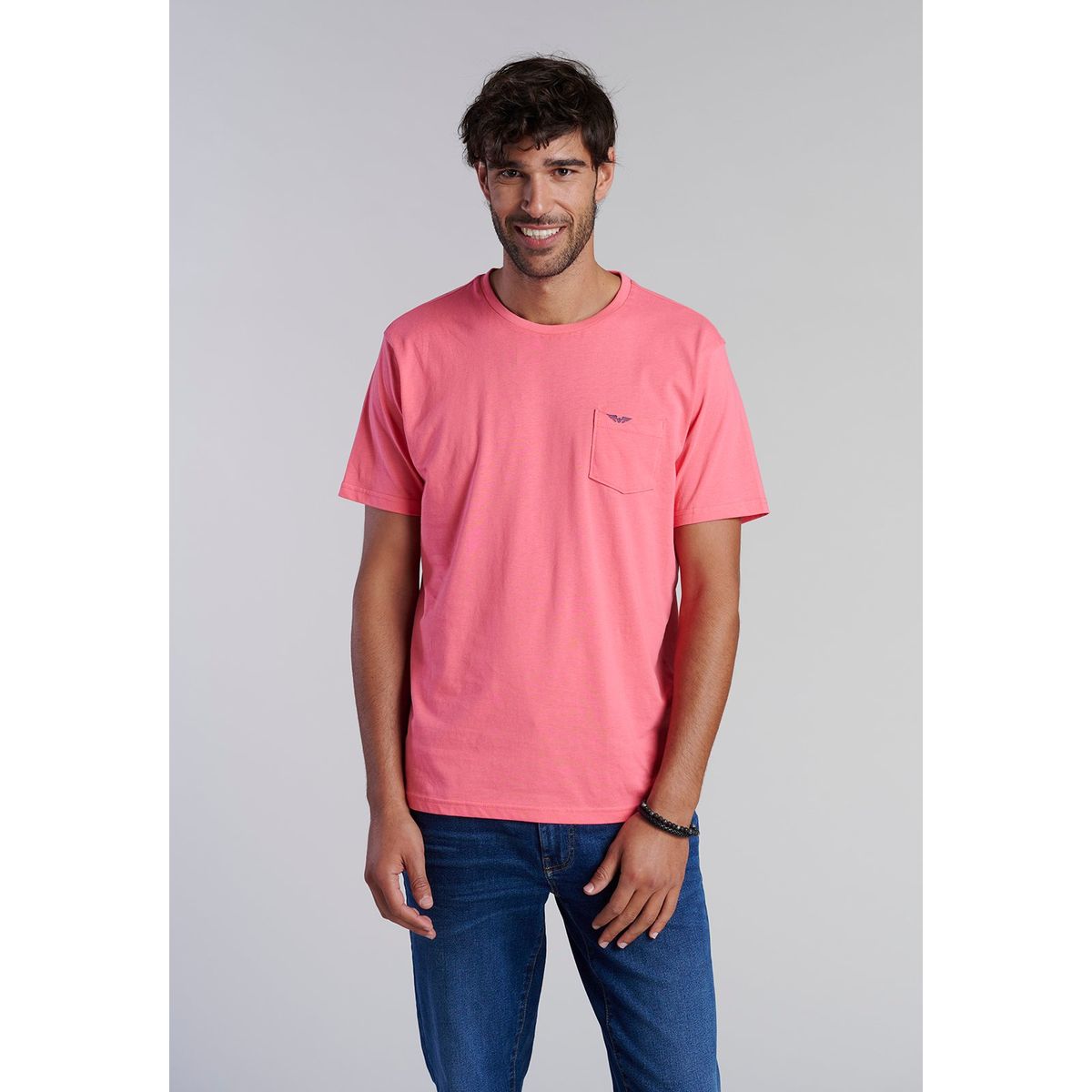 FEROUCH - Polera Bolsillo Houston Rojo Ferouch