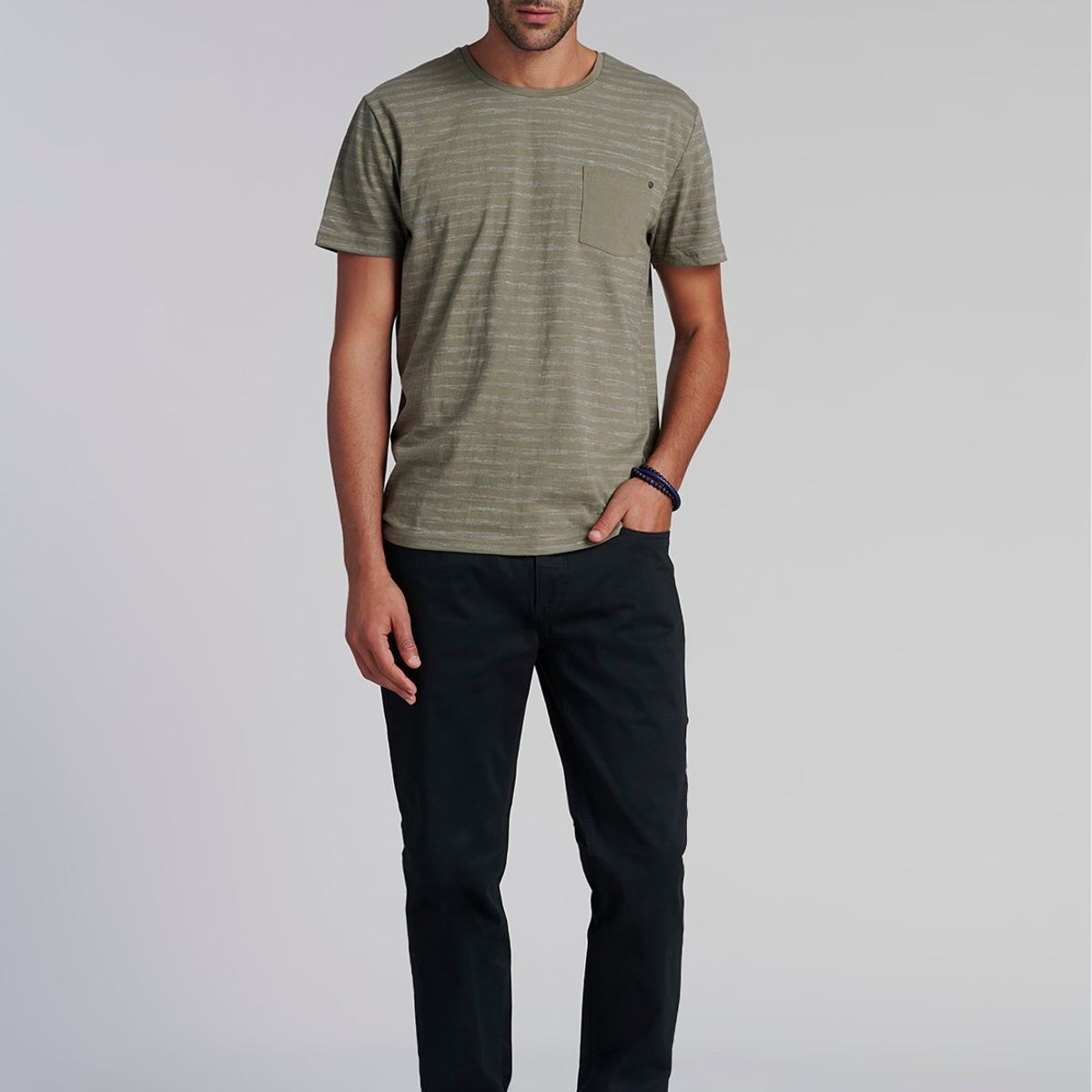 FEROUCH - Polera Bolsillo Idaho Verde Ferouch