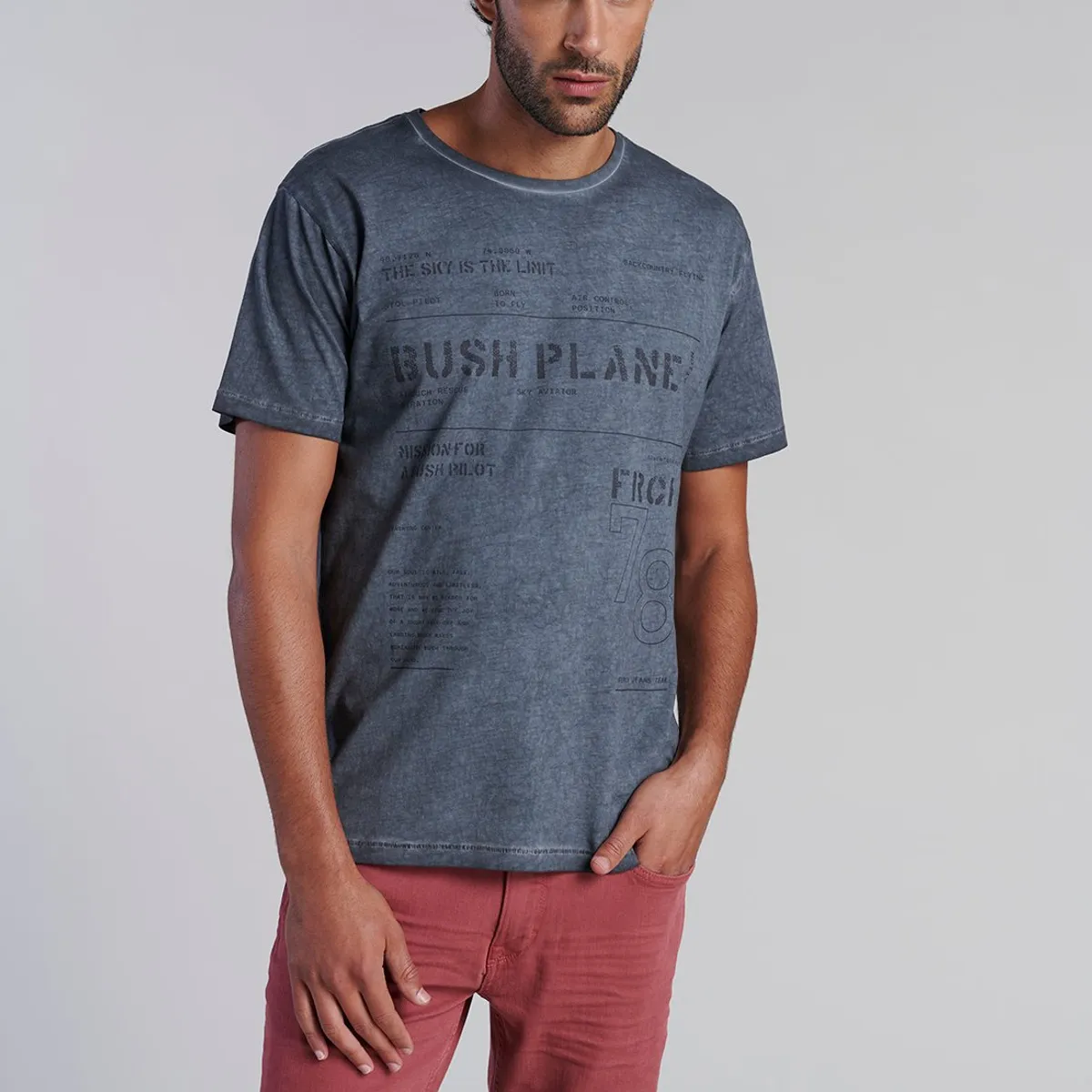 FEROUCH - Polera Seattle Gris Ferouch