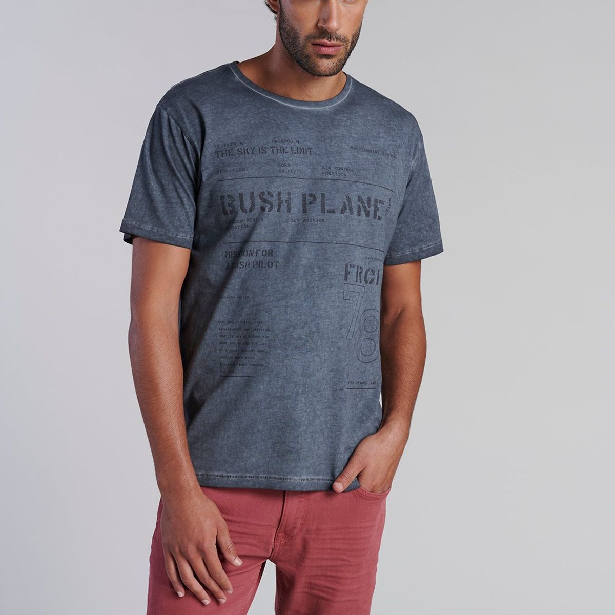 FEROUCH - Polera Seattle Gris Ferouch