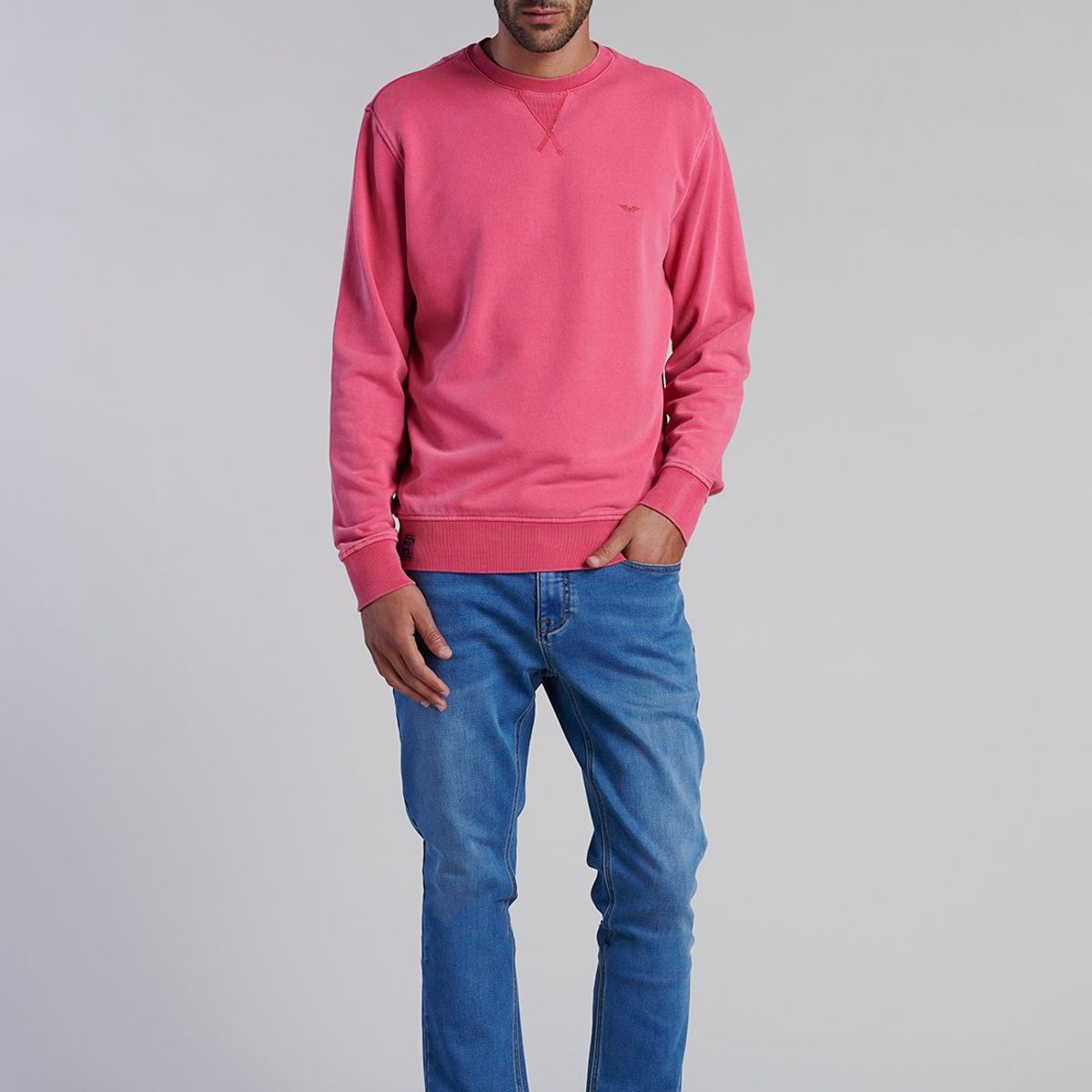 FEROUCH - Poleron Crew Neck Anaheim Rojo Ferouch