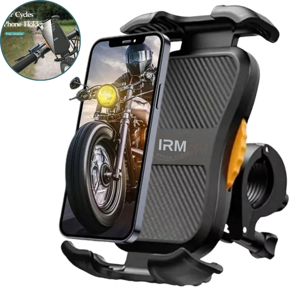 GENERICO - Soporte De Celular Para Moto Bicicleta Ajustable