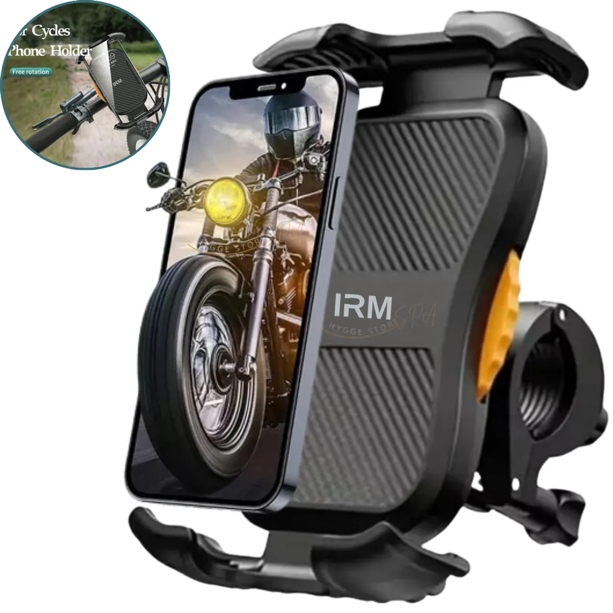 GENERICO - Soporte De Celular Para Moto Bicicleta Ajustable