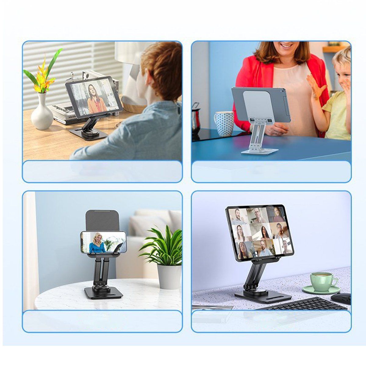 HOCO - Soporte para Tablet Giratorio Ultra firme Plegable 360°