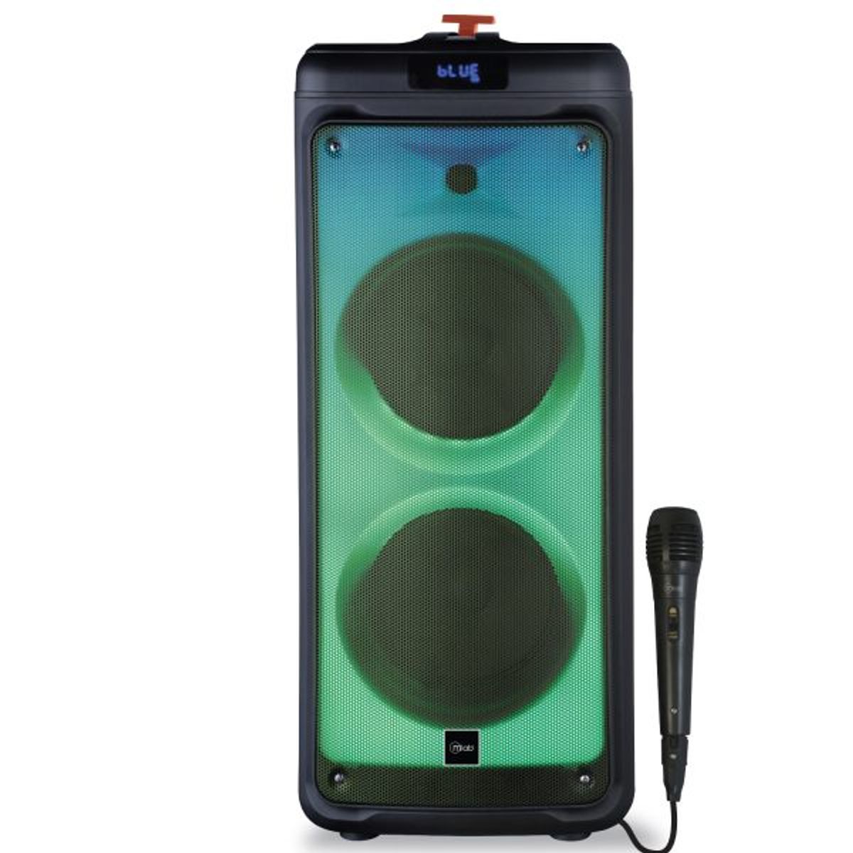 MLAB - Parlante Bafle Karaoke Doble 15 Pulgadas Flaming Dance Mlab