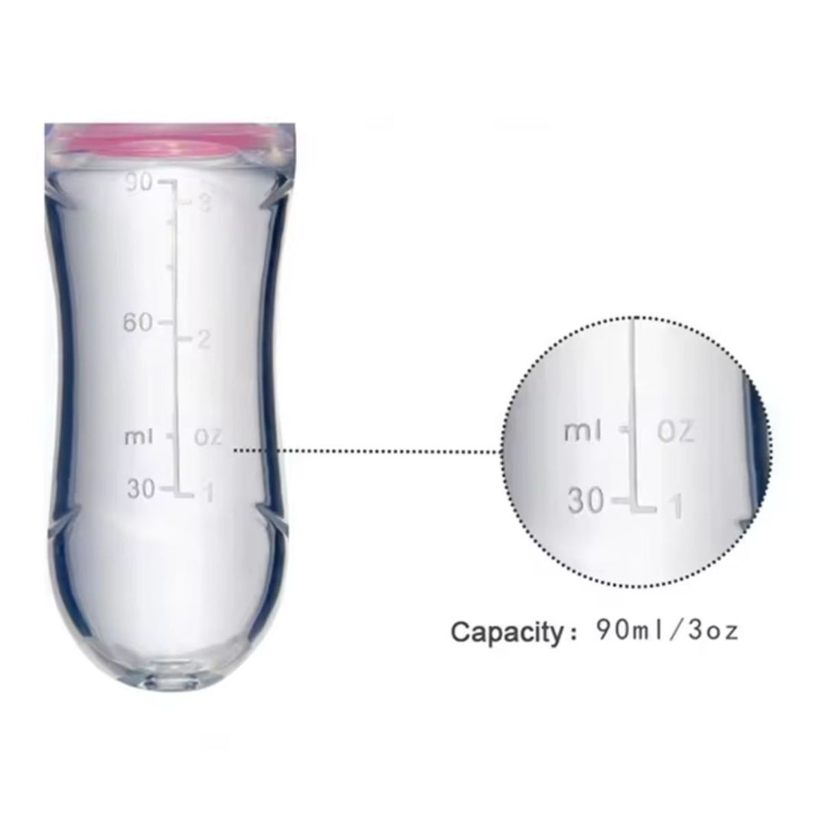 GENERICO - Mamadera con cuchara dosificadora para bebé