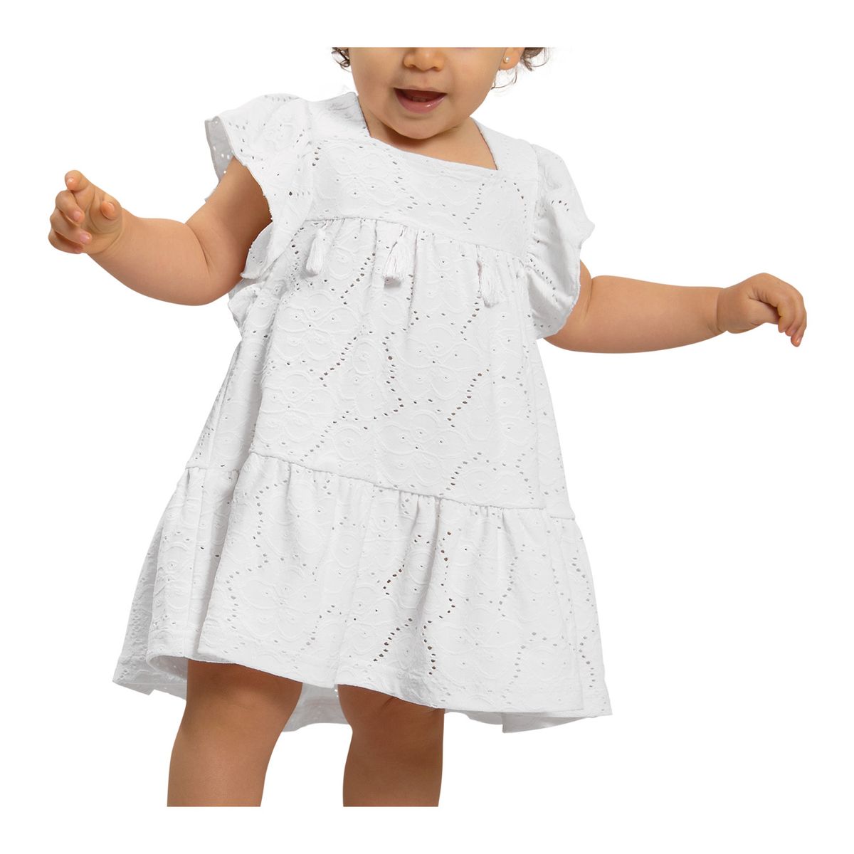 EXCEPTION - Vestido Broderie Bebé Niña Exception