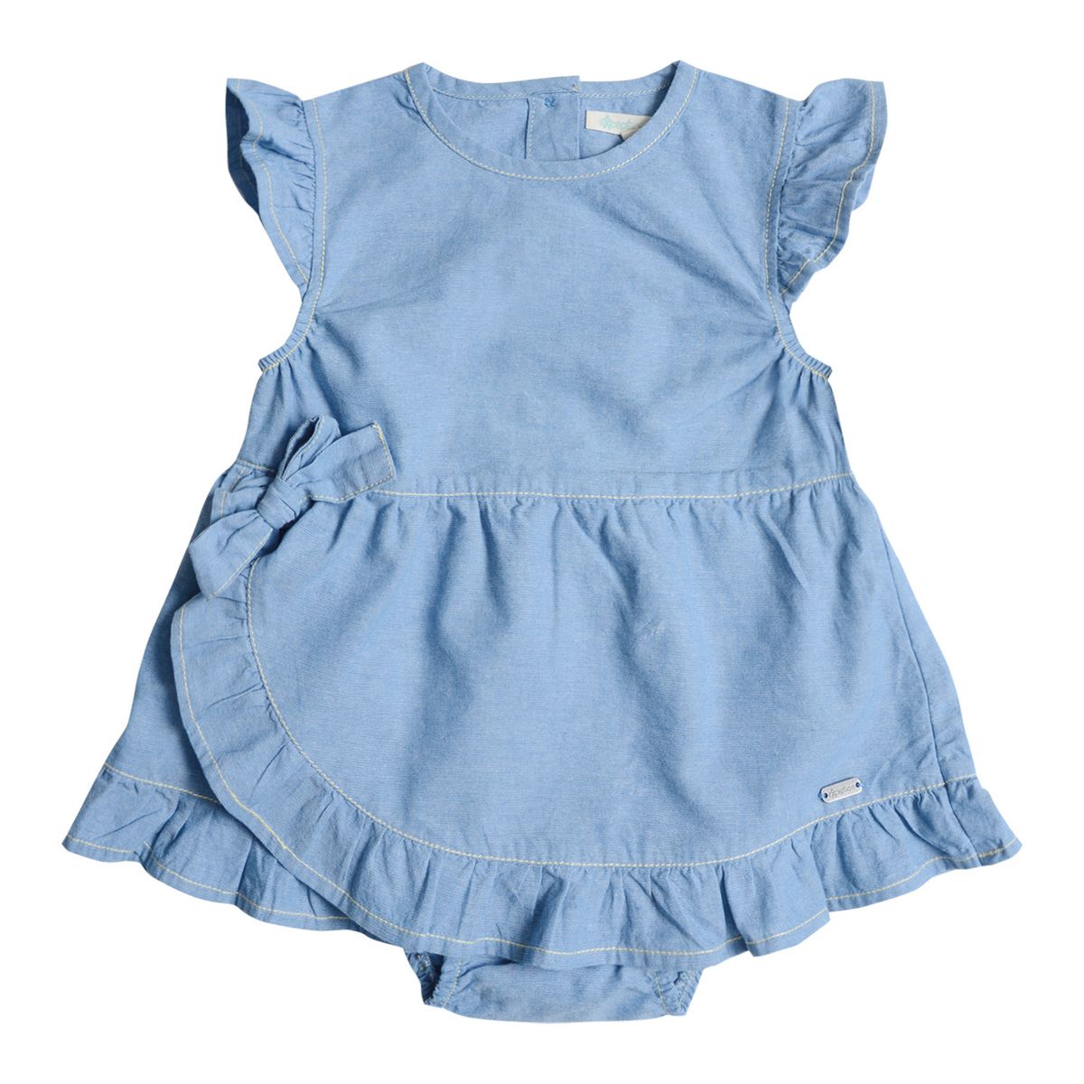 EXCEPTION - Vestido Body Mezclilla Bebé Niña Exception