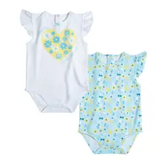 EXCEPTION - Pack 2 Body Bebé Niña