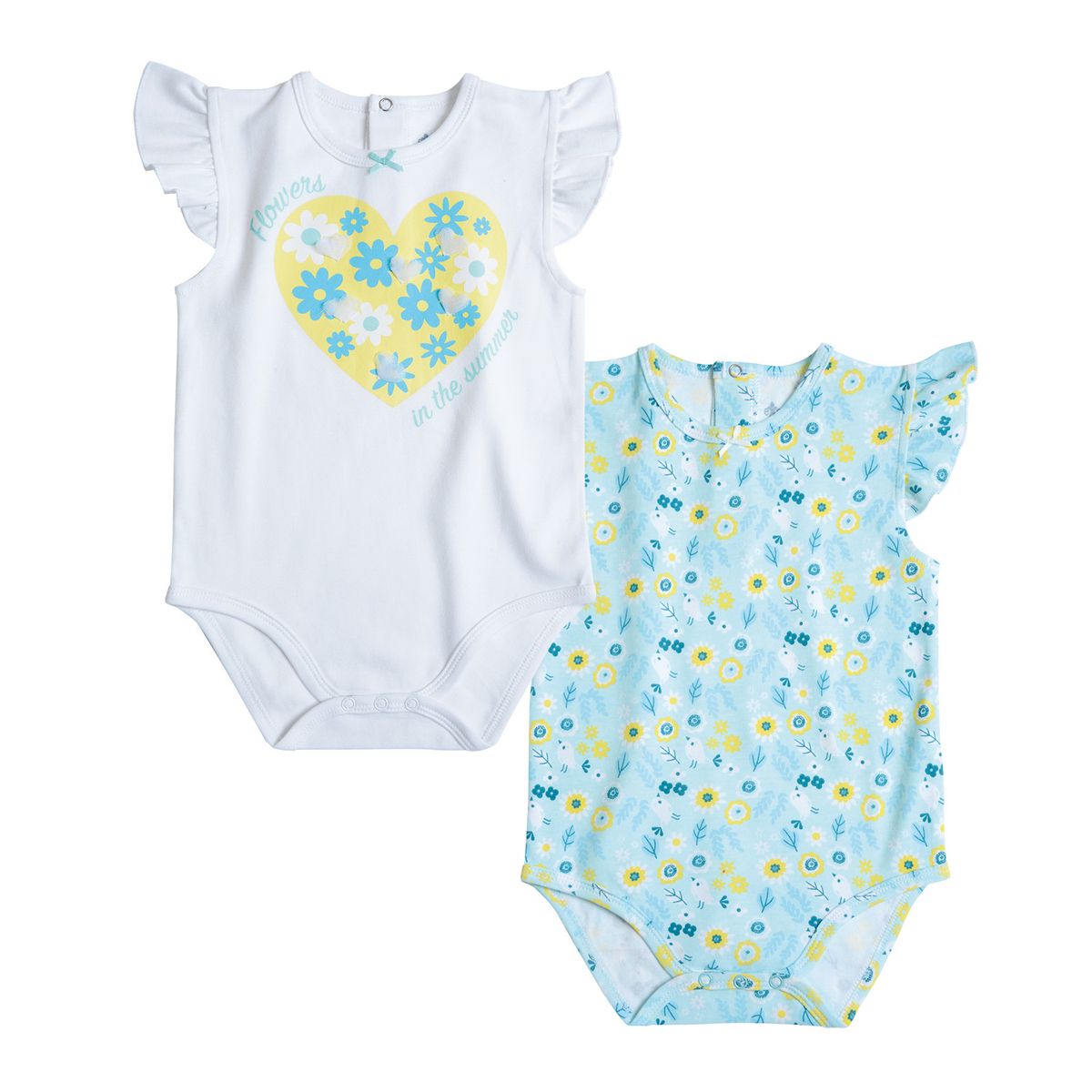 EXCEPTION - Pack 2 Body Bebé Niña Exception