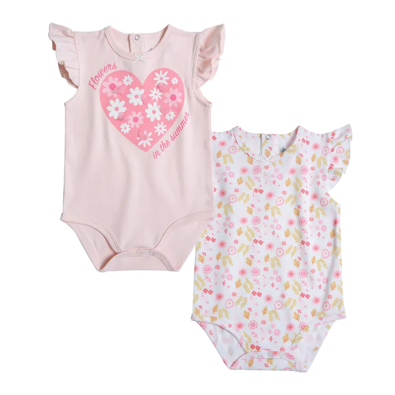 EXCEPTION - Pack 2 Body Bebé Niña Exception