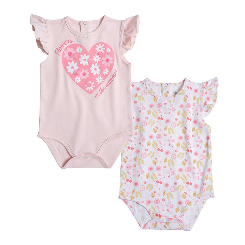 EXCEPTION - Pack 2 Body Bebé Niña Exception