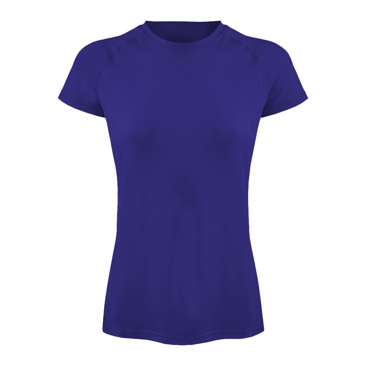 ANDESLAND OUTDOOR APPAREL - Polera Dry Fit Manga Corta Bangsi Essential Azulino Mujer