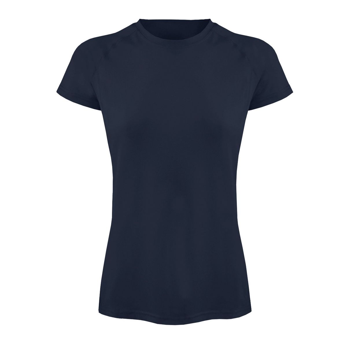 ANDESLAND OUTDOOR APPAREL - Polera Dry Fit Manga Corta Bangsi Essential Azul Mujer