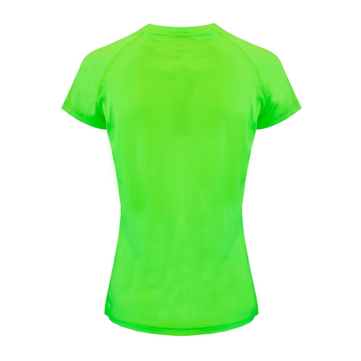 ANDESLAND OUTDOOR APPAREL - Polera Dry Fit Manga Corta Bangsi Essential Fluor Mujer