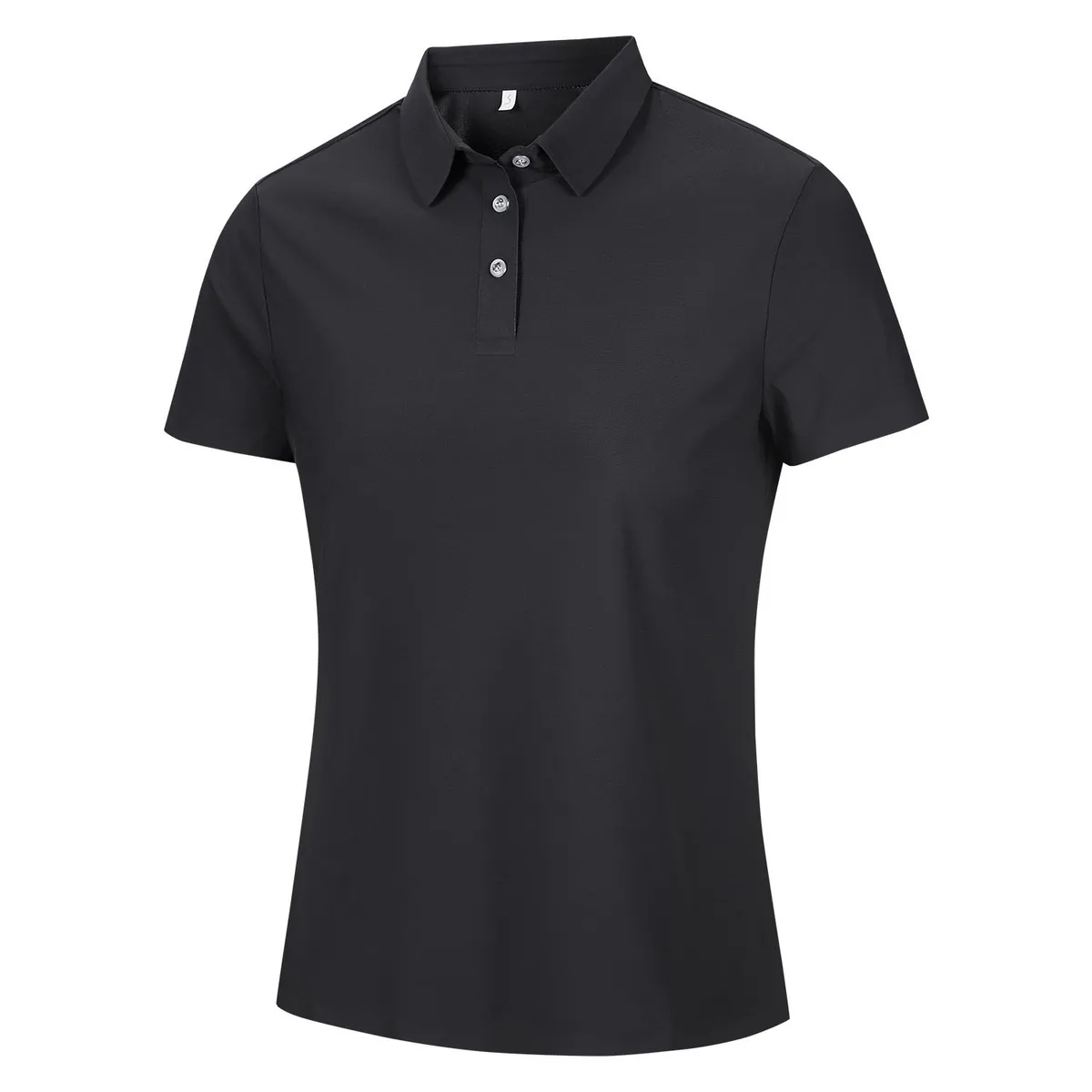 ANDESLAND OUTDOOR APPAREL - Polera Dry Fit Ultra Manga Corta Ruppell Negro Mujer