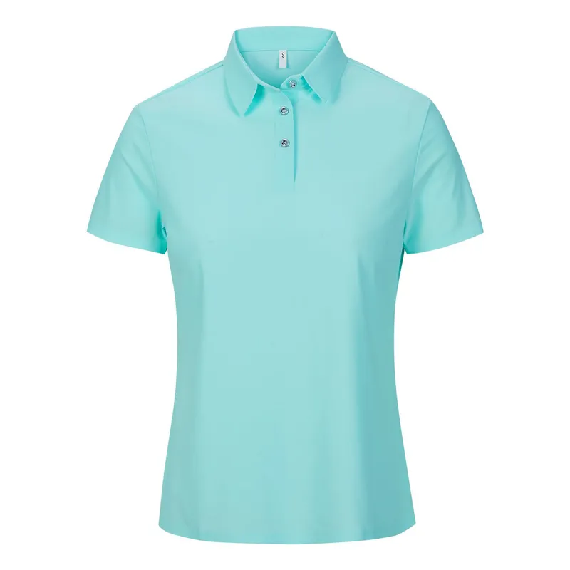 ANDESLAND OUTDOOR APPAREL - Polera Dry Fit Ultra Manga Corta Ruppell Turquesa Mujer