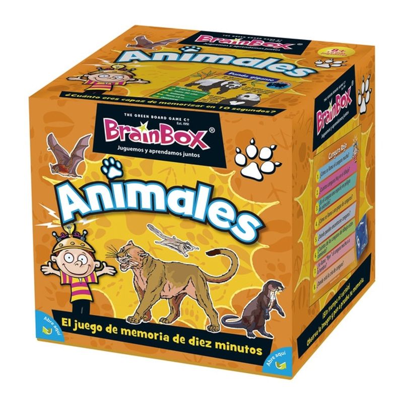 MESAJUEGO - BrainBox Animales - Español