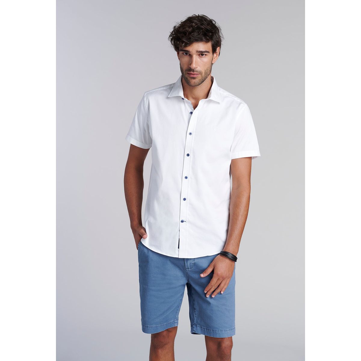 FEROUCH - Camisa Austin F Blanco Ferouch