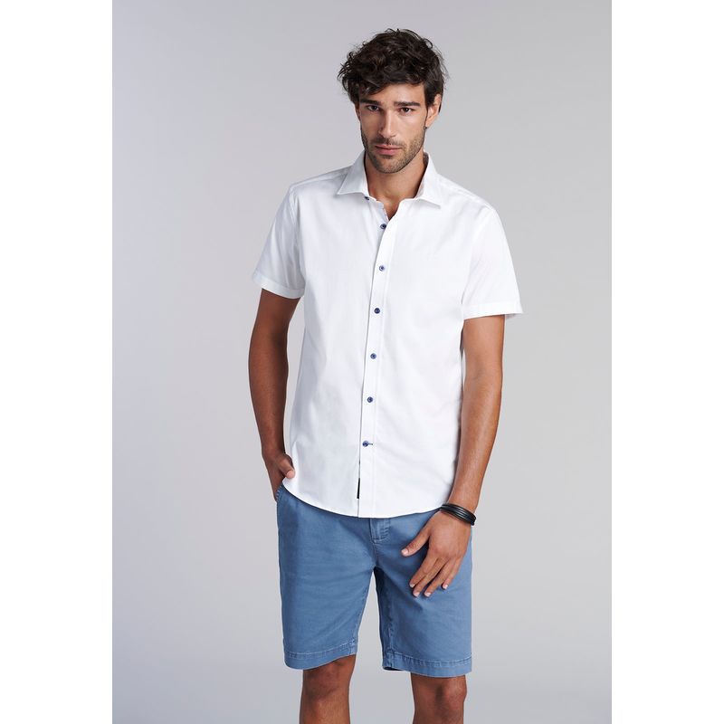 FEROUCH - Camisa Austin F Blanco Ferouch