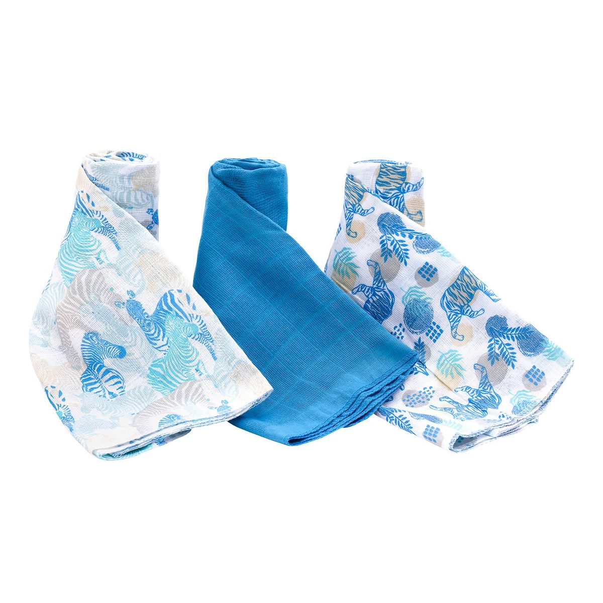 BAMBINO - Set 3 Pañales Tuto Azul Cebra Niño