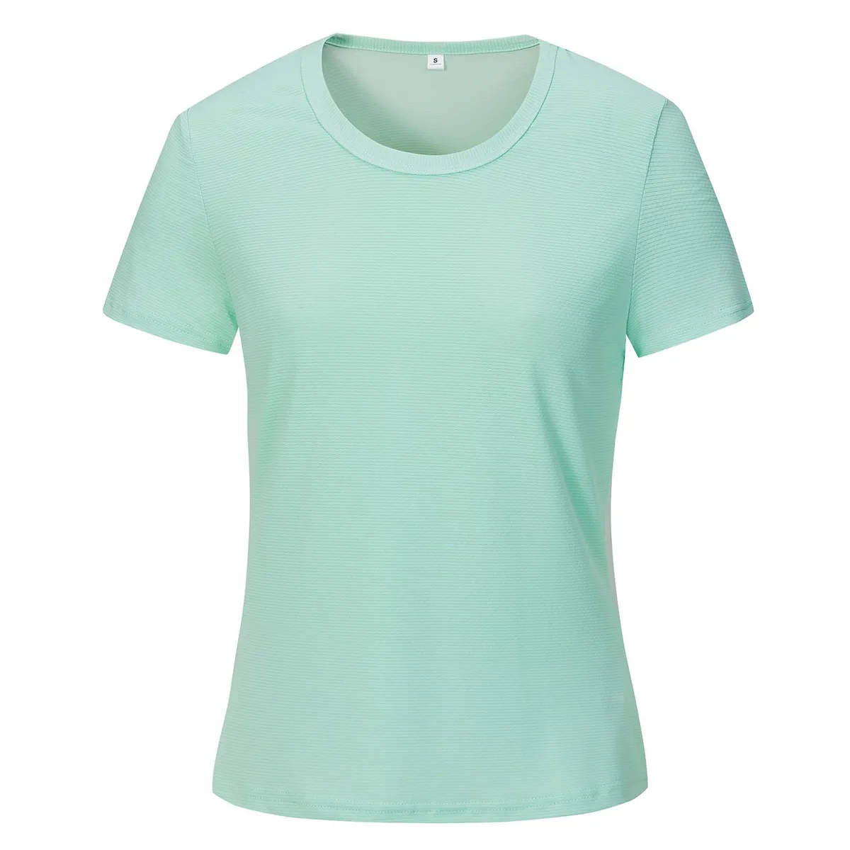 ANDESLAND OUTDOOR APPAREL - Polera Dry Fit Microperforado Manga Corta Sechurano Turquesa Mujer