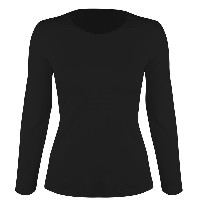 ANDESLAND OUTDOOR APPAREL - Polera Dry Fit Microperforado I Capa Sechurano Negro Mujer