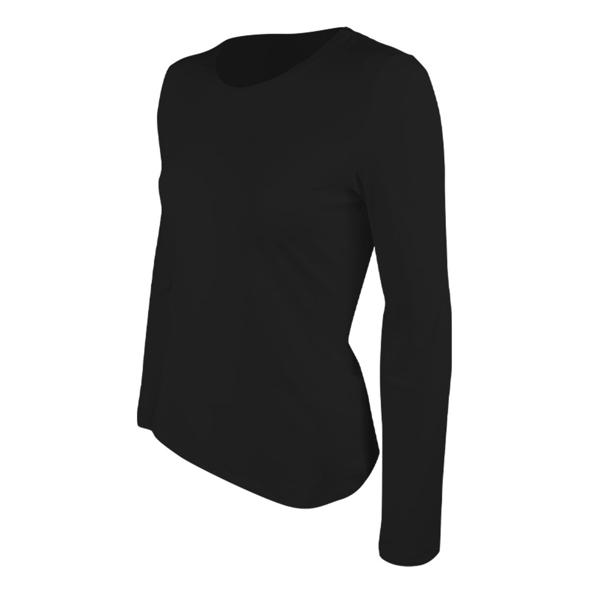 ANDESLAND OUTDOOR APPAREL - Polera Dry Fit Microperforado I Capa Sechurano Negro Mujer