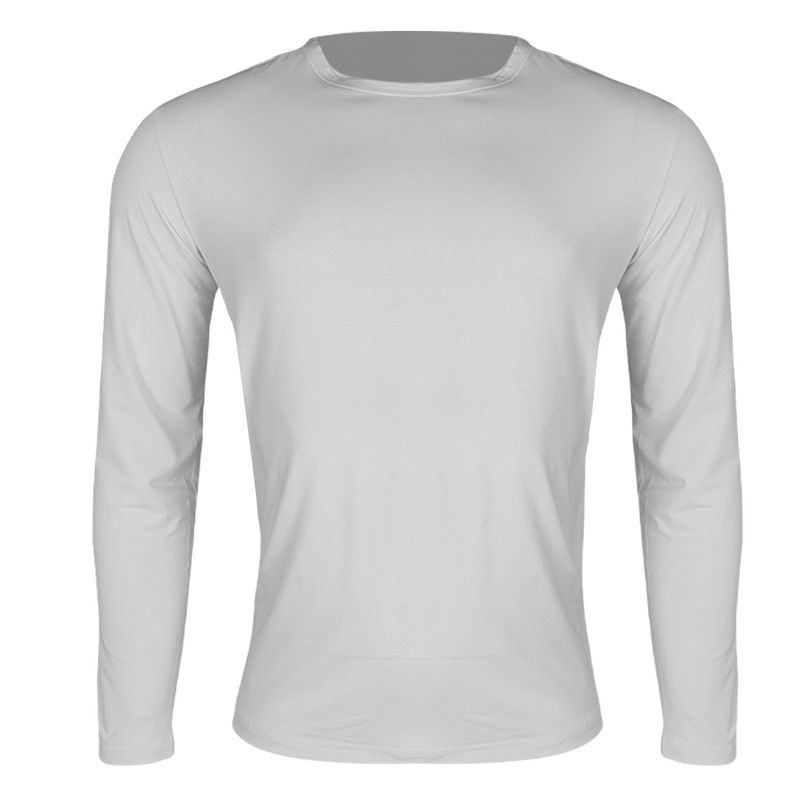 ANDESLAND OUTDOOR APPAREL - Polera Dry Fit Microperforado I Capa Sechurano Blanco Hombre