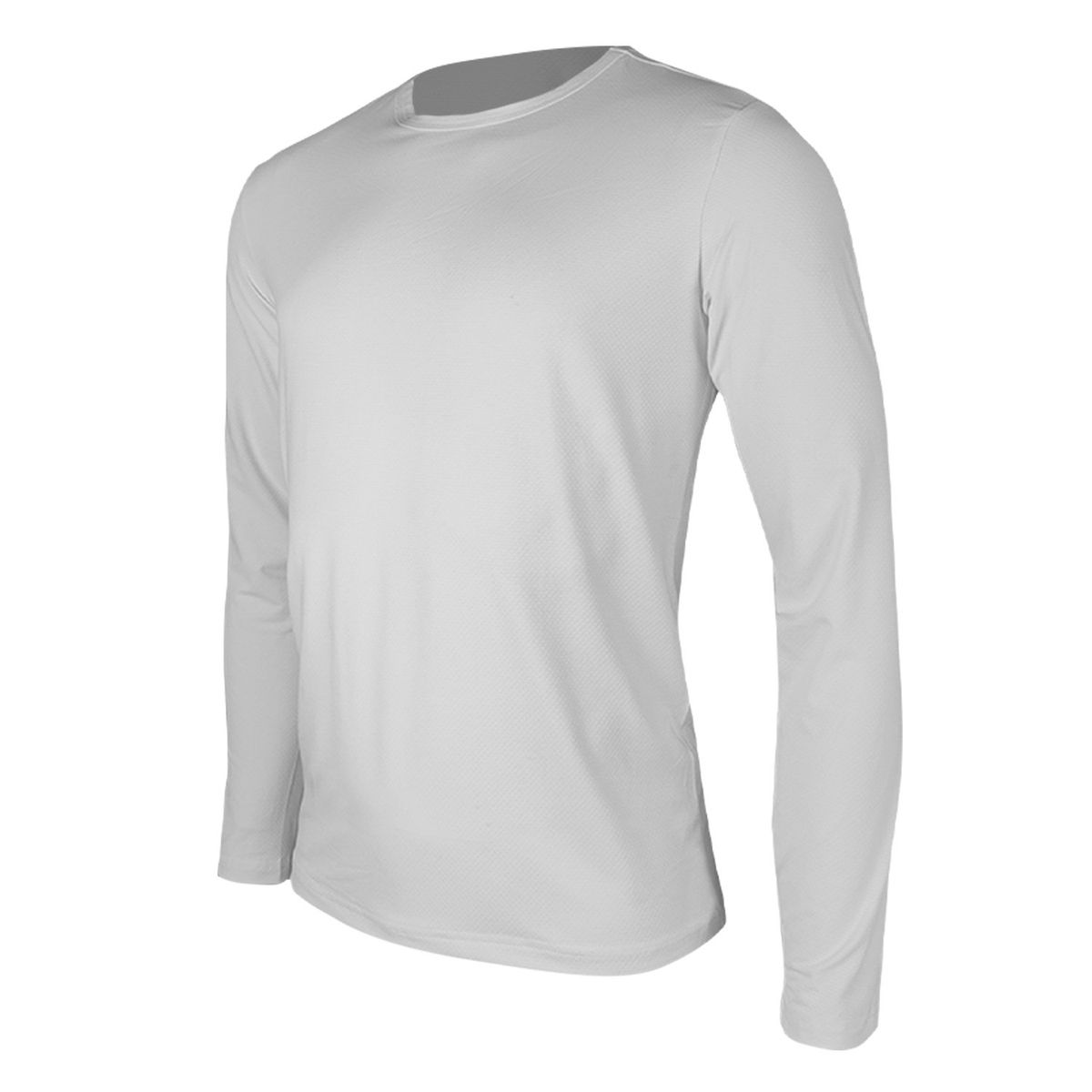ANDESLAND OUTDOOR APPAREL - Polera Dry Fit Microperforado I Capa Sechurano Blanco Hombre.-