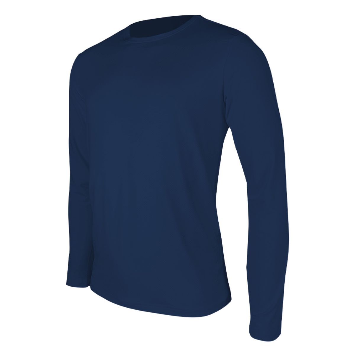 ANDESLAND OUTDOOR APPAREL - Polera Dry Fit Microperforado I Capa Sechurano Azul Hombre