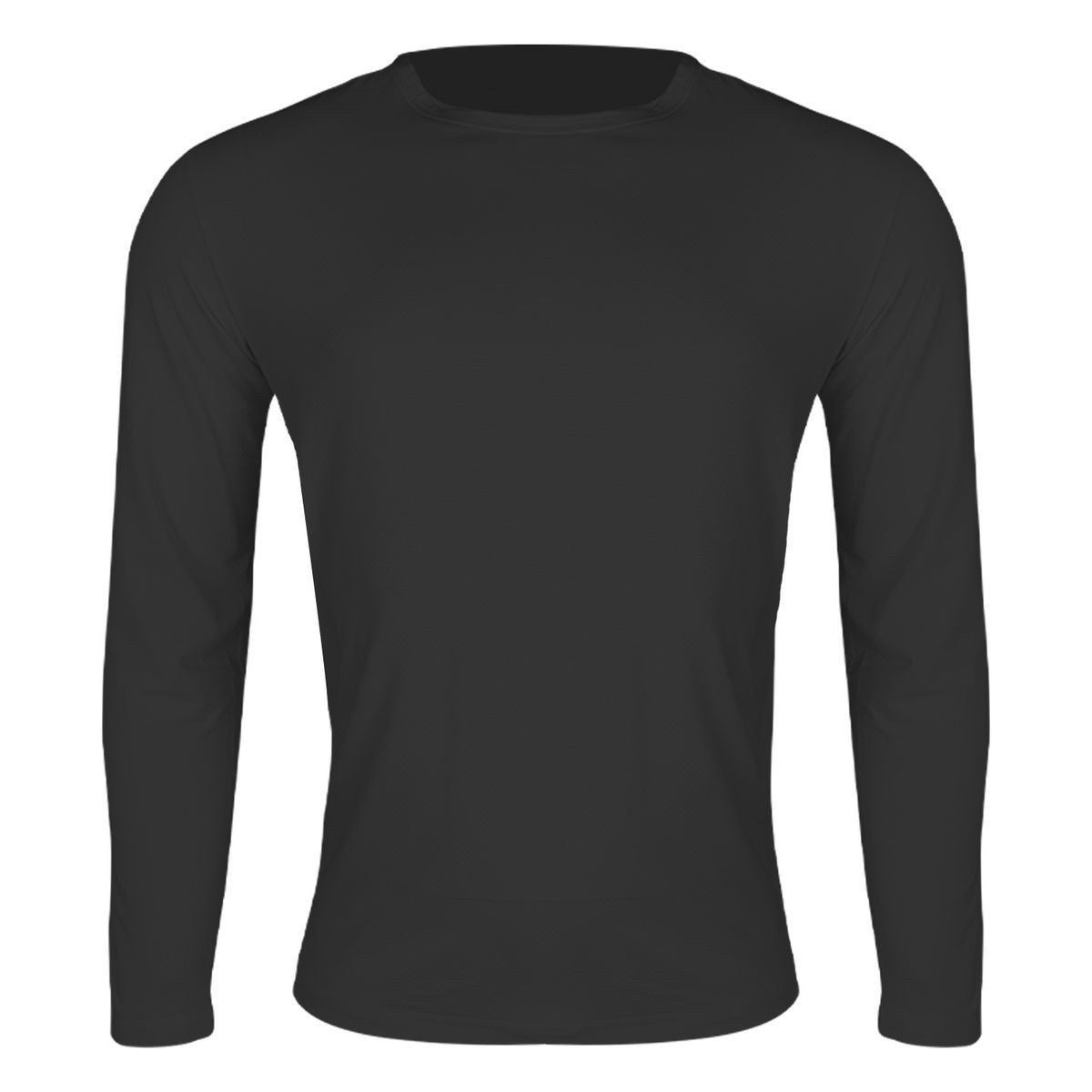 ANDESLAND OUTDOOR APPAREL - Polera Dry Fit Microperforado I Capa Sechurano Negro Hombre