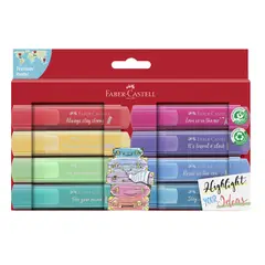FABER-CASTELL - Marcador Tl 46 x8 Colores Pastel