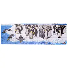GENERICO - Puzzle Pingüino 108 Piezas + Figuras