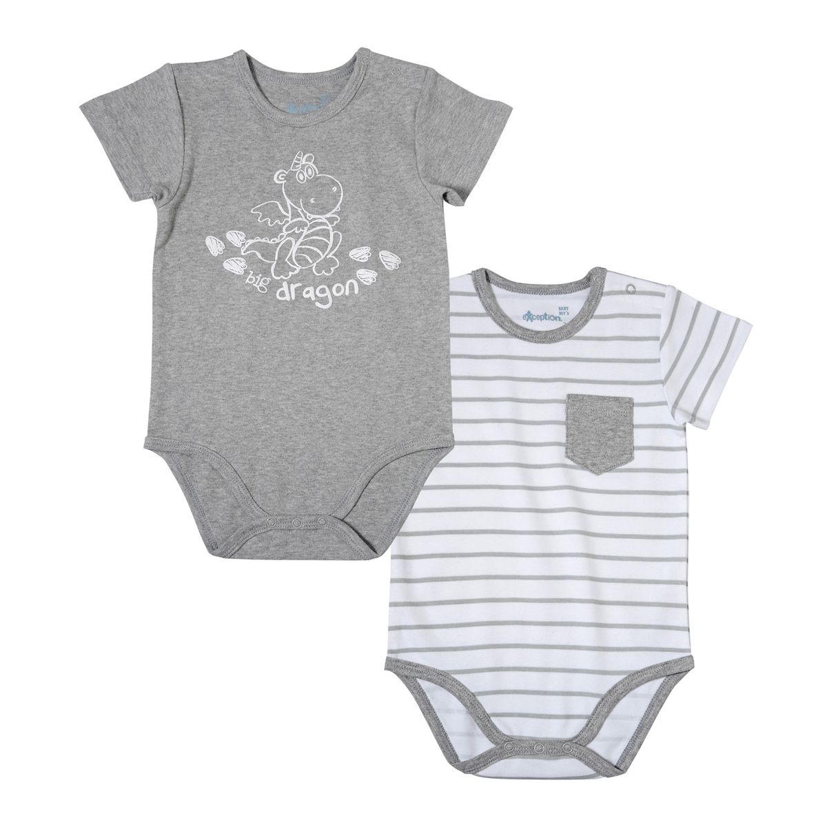 EXCEPTION - Pack 2 Body Bebé Niño Exception