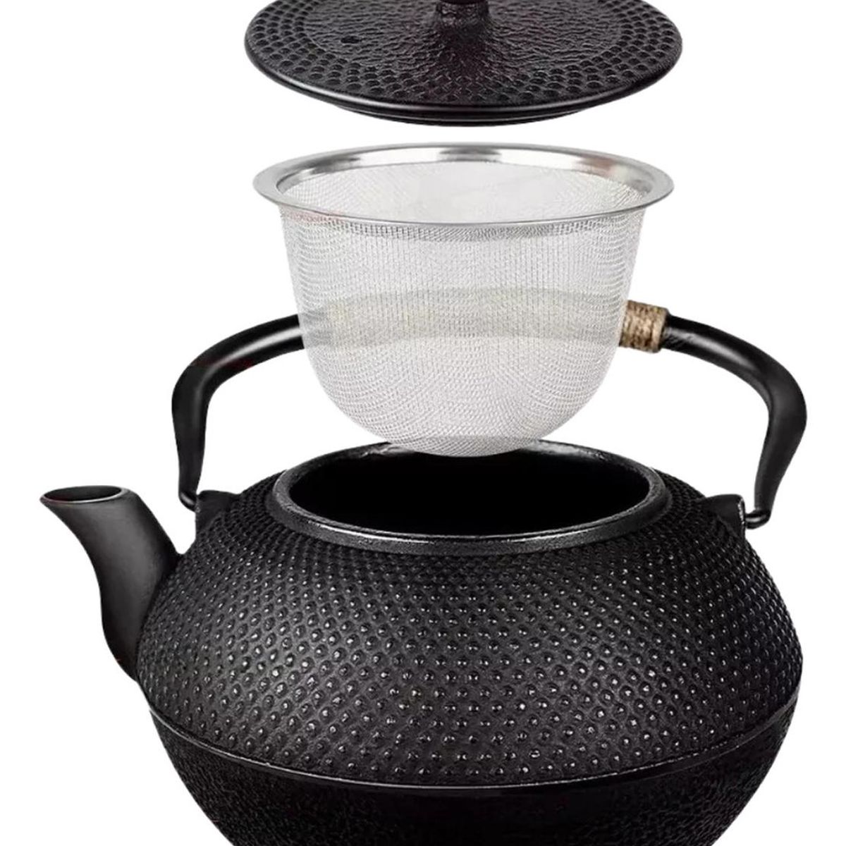 IMPORTCLICK - Tetera Japonesa Hierro Fundido Duradero Infusor Acero Inoxidable IMPORTCLICK