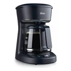 OSTER - Cafetera Oster® De 12 Tazas Negra Con Auto Apaga Color Negro