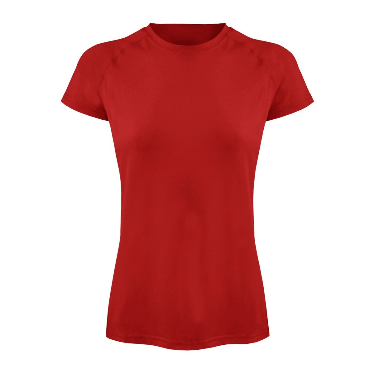 ANDESLAND OUTDOOR APPAREL - Polera Dry Fit Manga Corta Bangsi Essential Rojo Mujer